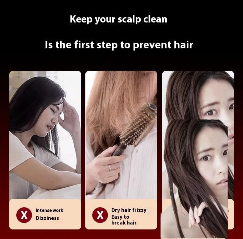 برس ماساژور سر پریمیوم XO 2025 با قابلیت روغن رسانی - ماساژور برقی بی سیم برای پوست سر و مو، ماساژ شیاتسو، ضد آب IPX7، ماساژور عمیق قابل حمل برای آرامش مو و سر