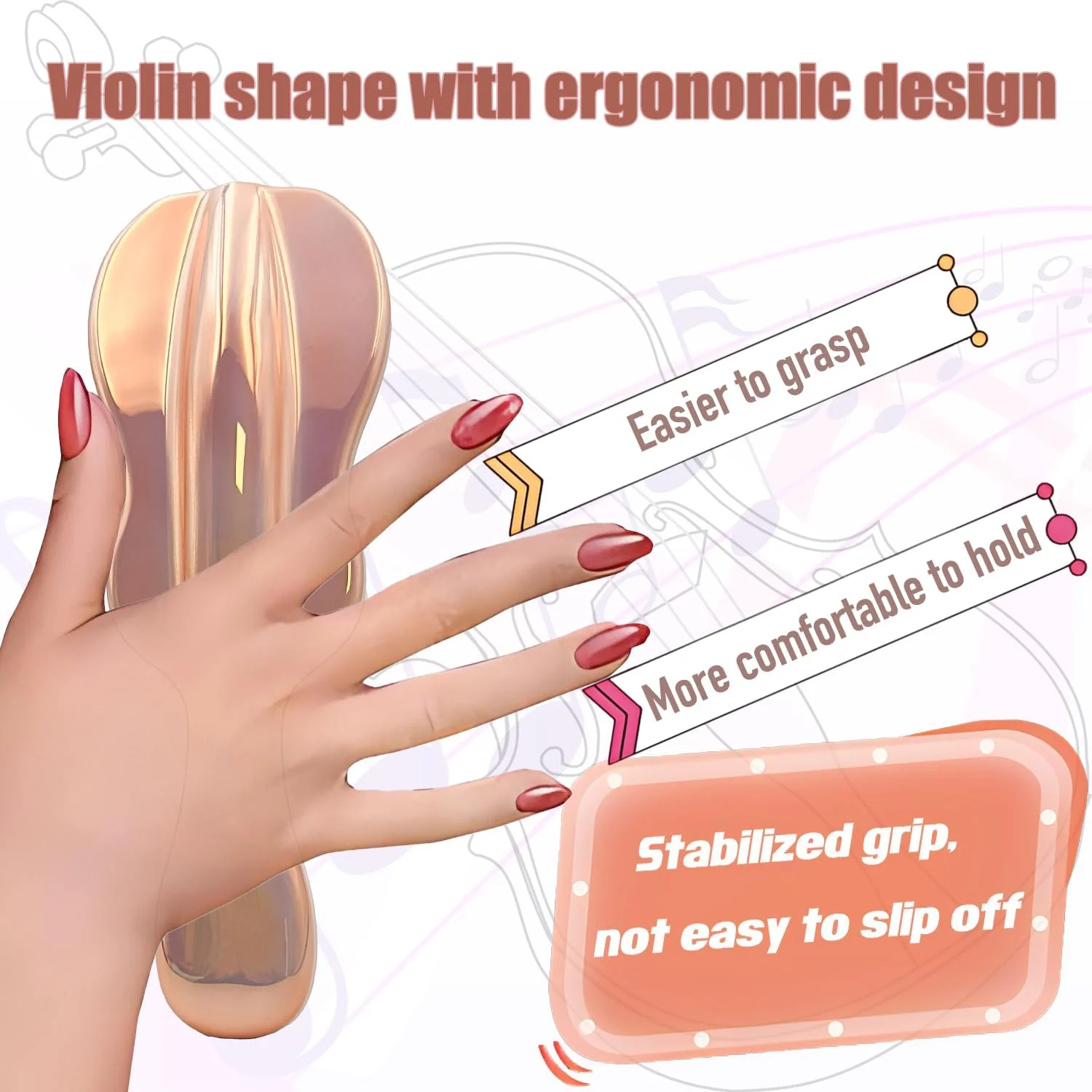 برس موی باز کننده گره WYNK برای بزرگسالان و کودکان، شانه باز کننده گره مو، ابزار و لوازم حالت دهنده مو برای موهای طبیعی/موج دار/فرفری/پیچ خورده/مرطوب/خشک/چرب/ضخیم/صاف/بلند (2 عدد، آبی تیره + نارنجی)