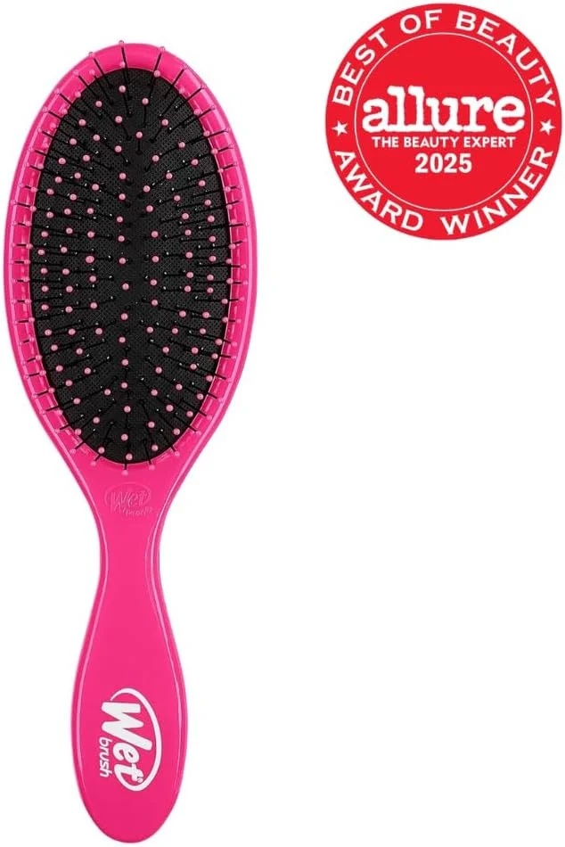 برس باز کننده گره مو وت براش اورجینال - صورتی برس باز کننده گره مو وت براش اورجینال - صورتی