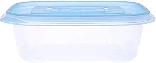 ظرف مستطیلی پاستیلی لاک اند لاک مدل Ez Lock، مجموعه 2 عددی - آبی Hle6300W