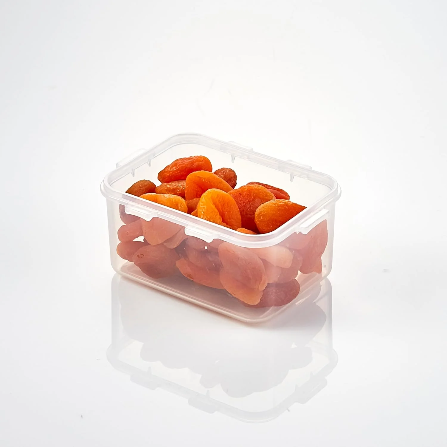 ست 3 عددی ظرف نگهدارنده مستطیلی 350 میلی لیتری لاک اند لاک - بدون BPA، قابل استفاده در مایکروویو، فریزر و ماشین ظرفشویی