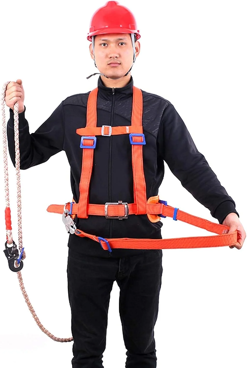 تجهیزات جلوگیری از سقوط، هارنس ایمنی تمام بدن، محافظت شخصی در برابر سقوط، کیت هارنس ایمنی محافظت از سقوط مورد نیاز برای صعود