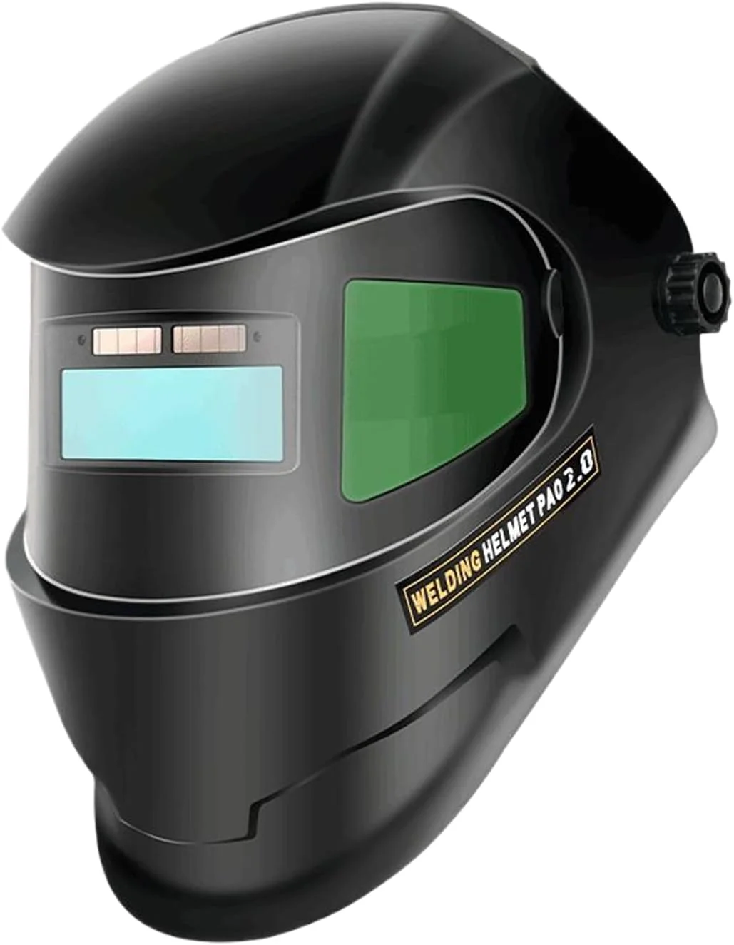 ماسک جوشکاری با قابلیت تیره شدن خودکار - محافظ جوشکاری، پوشش محافظ لحیم کاری برای کارگاه تعمیر و نگهداری صنعتی، تعمیر خودرو، سازندگان فلز و لوله کش ها