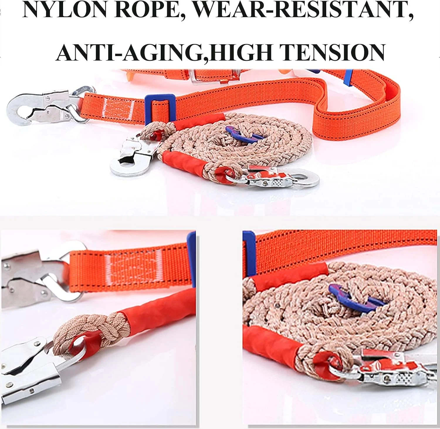 تجهیزات جلوگیری از سقوط، هارنس ایمنی تمام بدن، محافظت شخصی در برابر سقوط، کیت هارنس ایمنی محافظت از سقوط مورد نیاز برای صعود تجهیزات جلوگیری از سقوط، هارنس ایمنی تمام بدن، محافظت شخصی در برابر سقوط، کیت هارنس ایمنی محافظت از سقوط مورد نیاز برای صعود