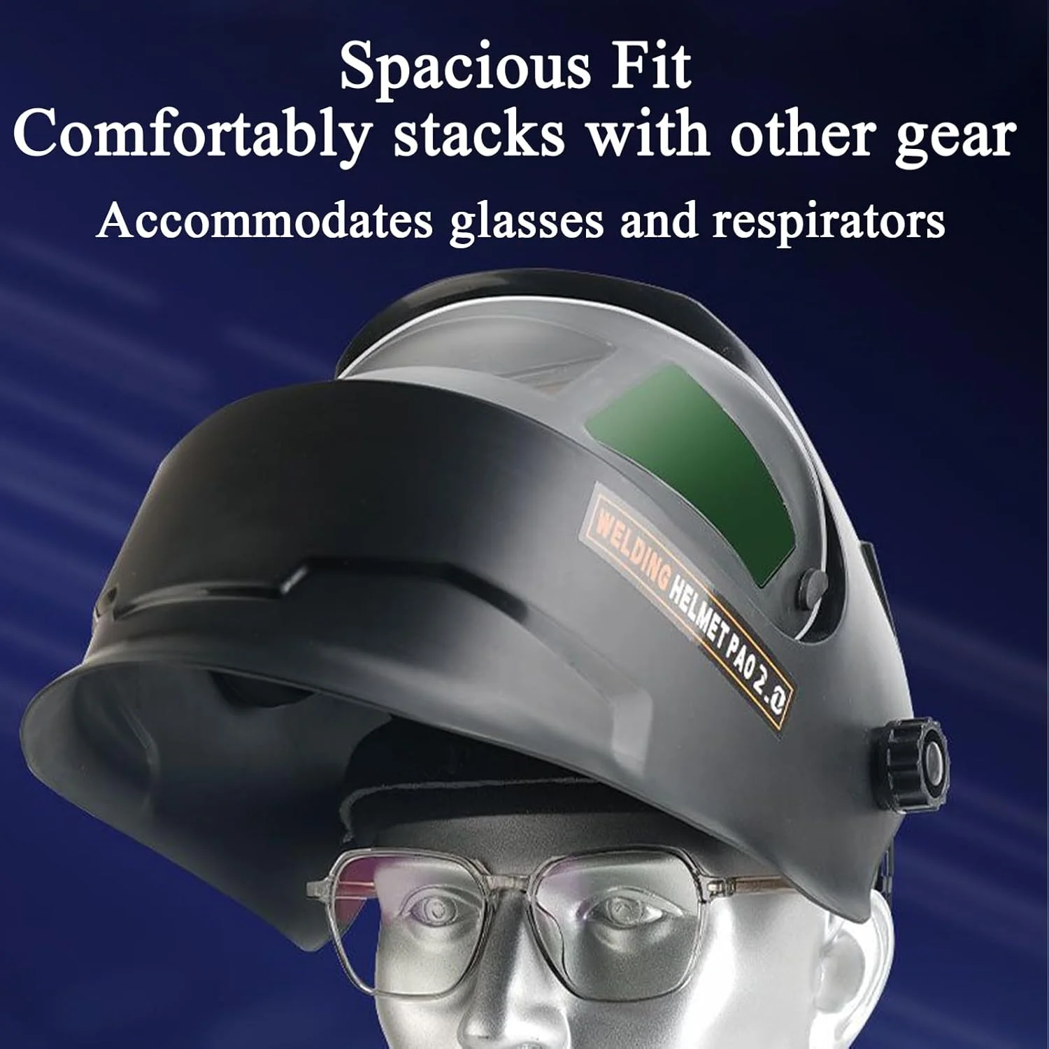 ماسک جوشکاری اتوماتیک تیره شونده | پوشش محافظ صورت جوشکاری برای بزرگسالان | پوشش محافظ لحیم کاری برای کارگاه نگهداری صنعتی تعمیر خودرو سازندگان فلزات لوله کش ها