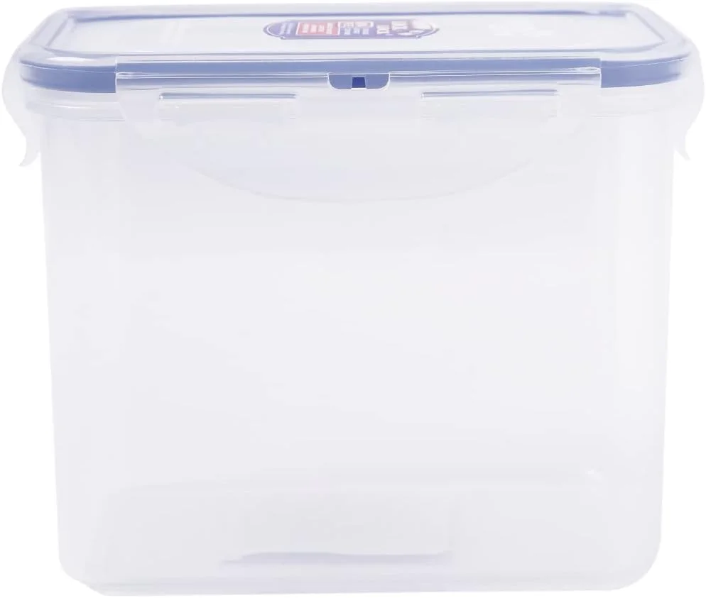 ظرف غذای مستطیلی لاک اند لاک مدل HPL812، آبی شفاف، 1 لیتر