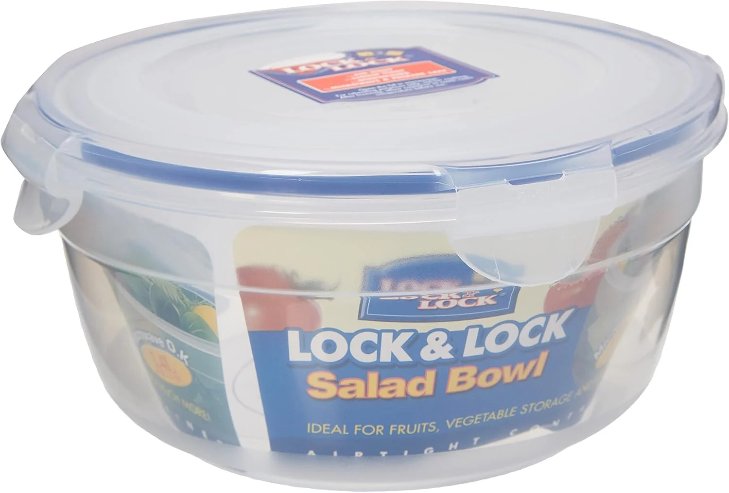 ظرف گرد 250 میلی لیتری لاک اند لاک - بدون BPA، قابل استفاده در مایکروویو، فریزر و ماشین ظرفشویی