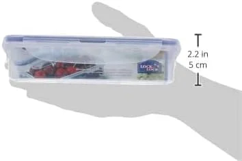 ظرف غذای مستطیلی لاک اند لاک مدل HPL816، ۸۰۰ میلی لیتر، پلاستیکی