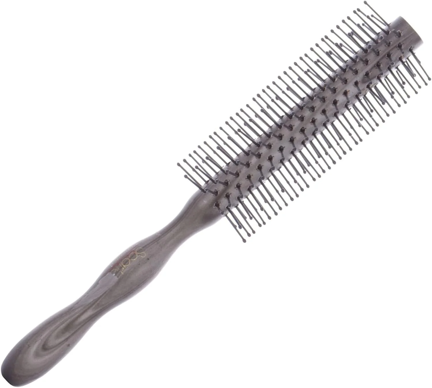 برس مو گرد نقره ای ابنباتی Scarlet Line برس مو گرد نقره ای ابنباتی Scarlet Line