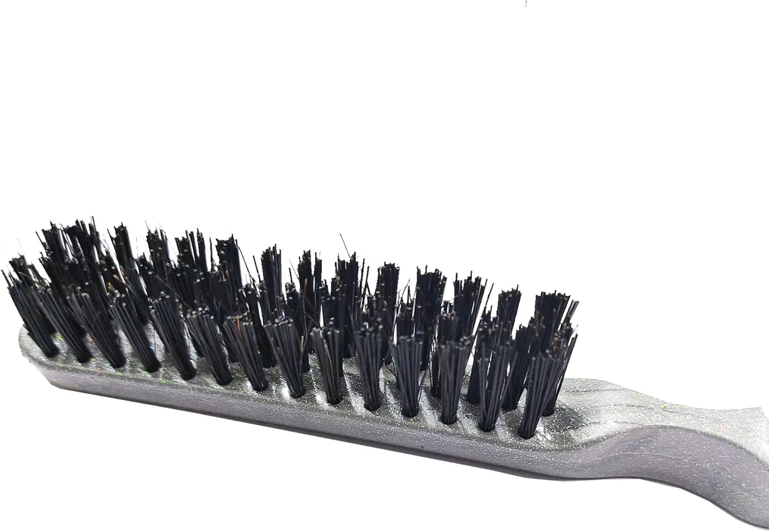 برس پوشینگ مو سه ردیفه حرفه ای Scarlet Line با دسته دم باریک، شانه برای حجم دادن، صاف کردن، پوش دادن، حالت دادن و شانه زدن معکوس