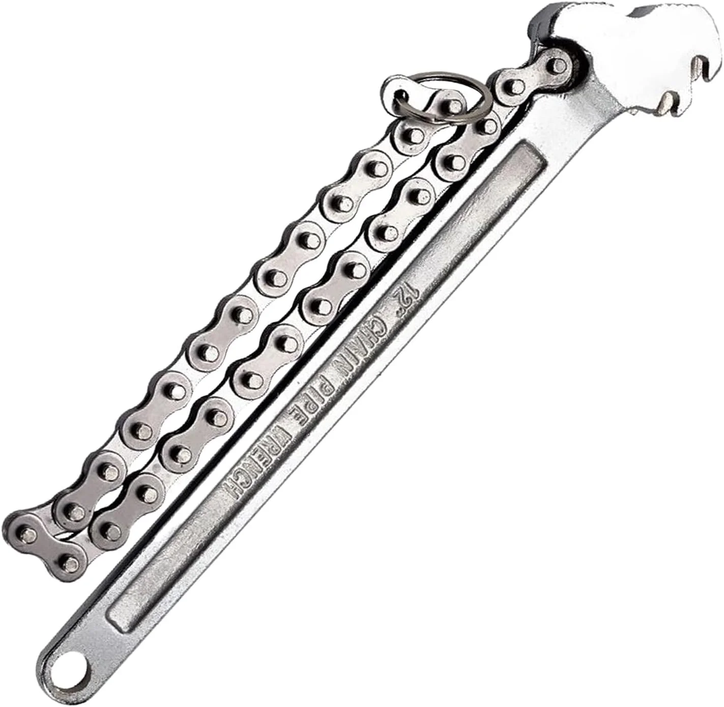 آچار زنجیری | آچار زنجیری اتصالات لوله 16 اینچی، ابزار تعمیرات خودرو سنگین قابل تنظیم برای مهندسی تجهیزات، لوله کش ها، مکانیک ها، ماشین آلات کشاورزی و کامیون