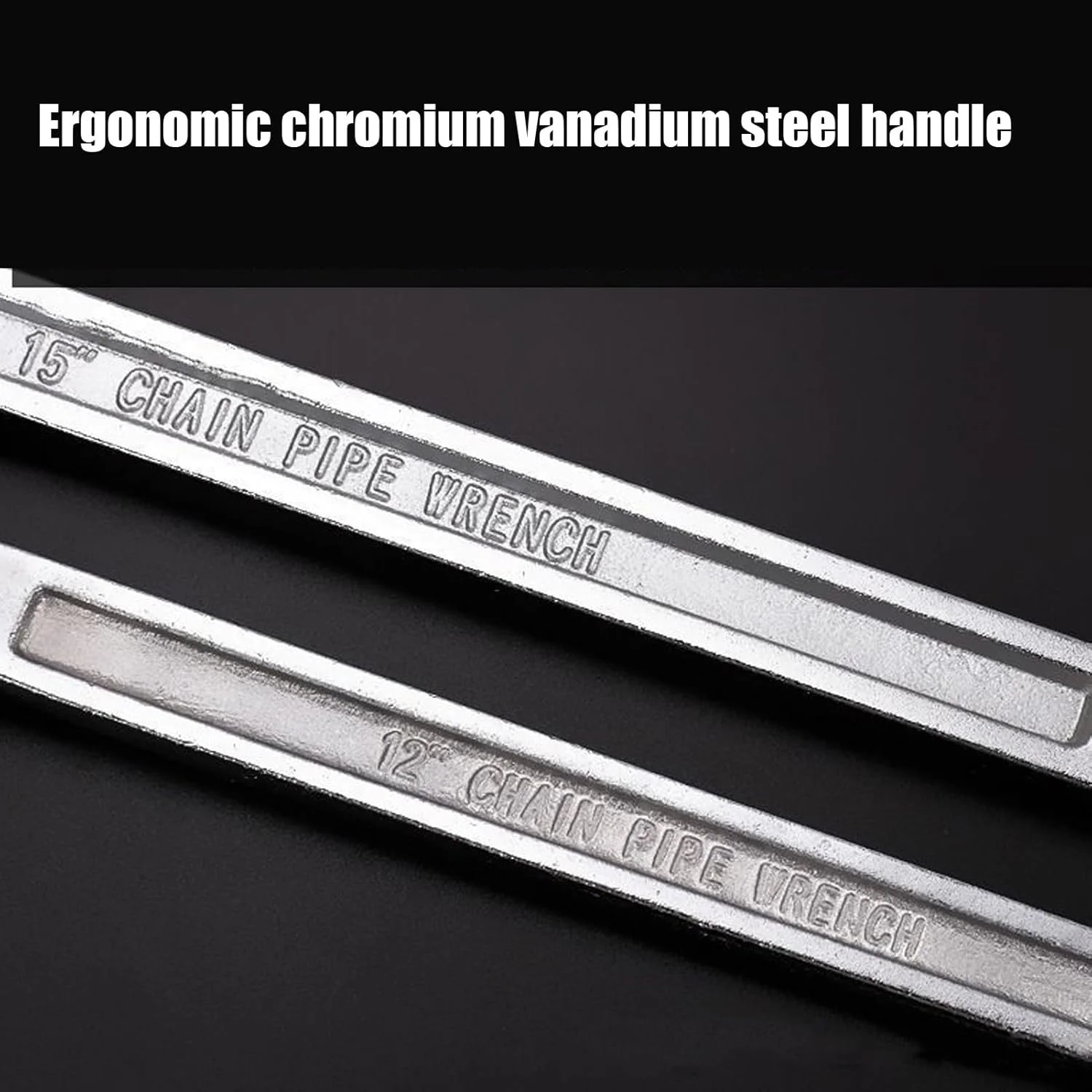 آچار زنجیری لوله - آچار زنجیری 16 اینچی برای اتصالات لوله، دسته بلند سنگین برای تعمیرات خودرو، لوازم جانبی برای ماشین آلات کشاورزی، بهبود خانه و مهندسی