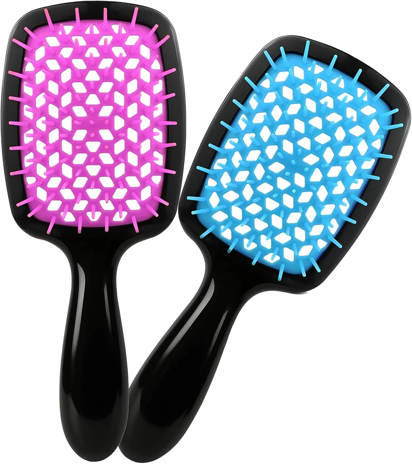 برس مو لوبوایر، برس مو بدون درد با انحنای ارگونومیک، طراحی سبک وزن مناسب مسافرت، دارای دریچه های حرارتی برای خشک کردن مو با سشوار، مناسب موهای خیس و خشک زنان، مردان و کودکان