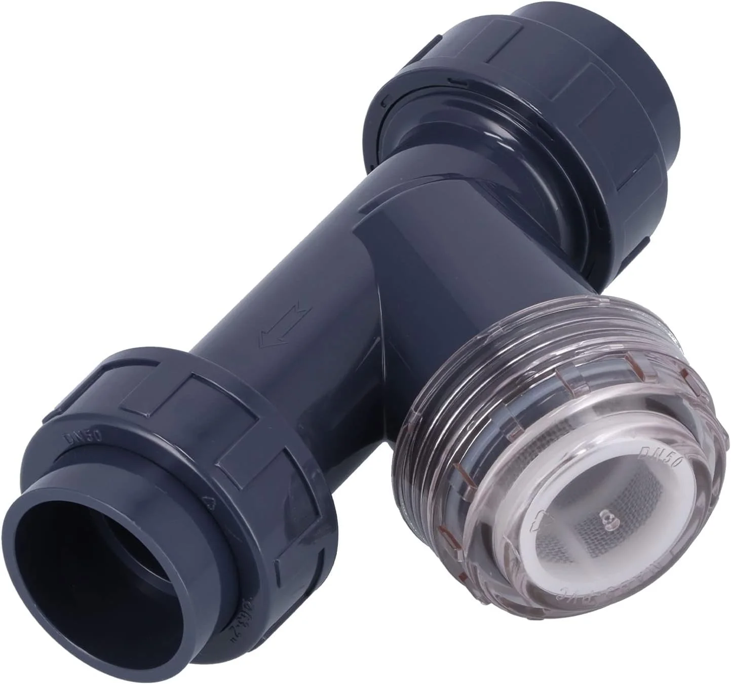 فیلتر آبیاری قطره ای Starrypxl، فیلترهای Y پی وی سی تنظیم کننده لوله آب، گلخانه باغ، کنترل جریان کارآمد کشاورزی، طراحی بادوام، بسته 10 عددی