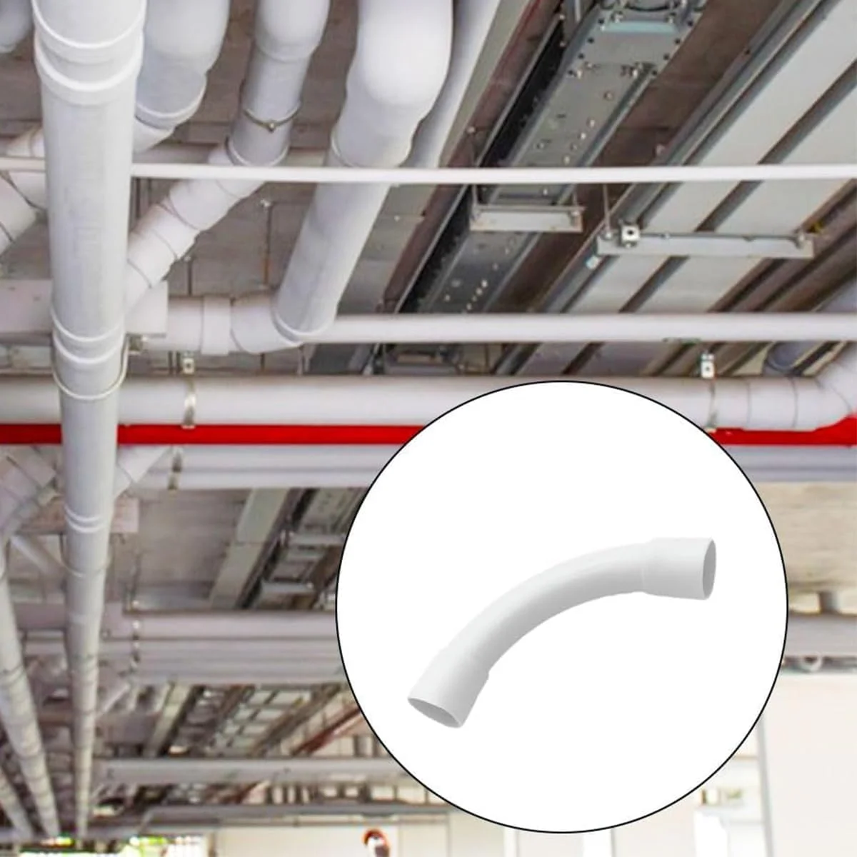 زانویی لوله پی وی سی 90 درجه آسی مدل M20، بسته 16 عددی، مناسب لوله برق، ساخت و ساز، زهکشی، آبیاری کشاورزی و پروژههای DIY، رنگ سفید، قطر داخلی 20 میلیمتر زانویی لوله پی وی سی 90 درجه آسی مدل M20، بسته 16 عددی، مناسب لوله برق، ساخت و ساز، زهکشی، آبیاری کشاورزی و پروژههای DIY، رنگ سفید، قطر داخلی 20 میلیمتر