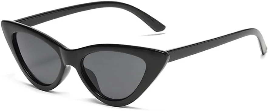 عینک آفتابی چشم گربه ای YooThink زنانه، عینک های قدیمی با فریم پلاستیکی عینک آفتابی چشم گربه ای YooThink زنانه، عینک های قدیمی با فریم پلاستیکی