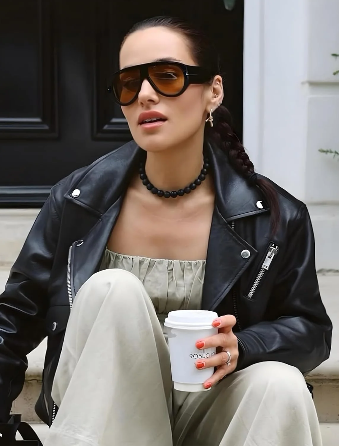 عینک آفتابی خلبانی رترو بزرگ YMRFW برای زنان و مردان، ترند دهه 70، عینک آفتابی کلاسیک ضخیم به سبک وینتیج