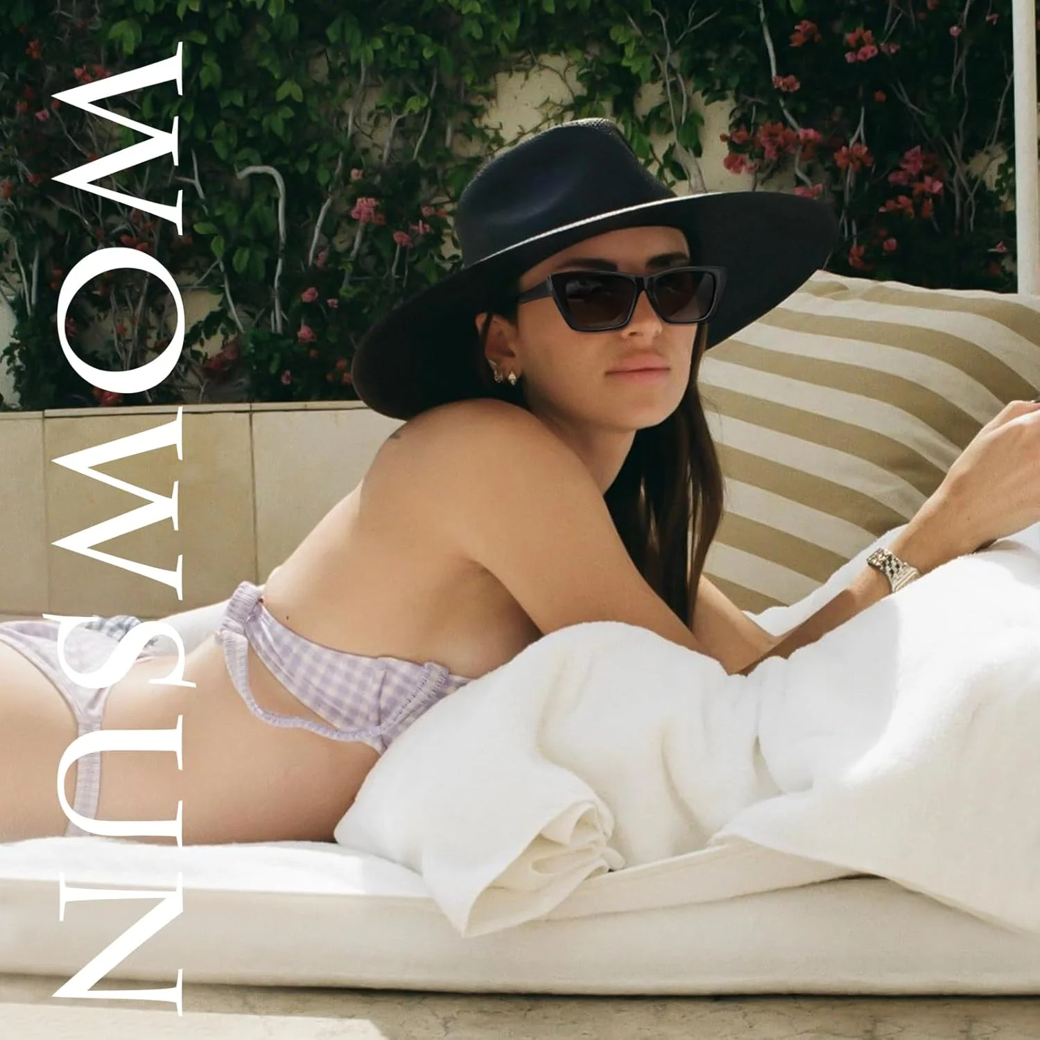 عینک آفتابی چشم گربه ای پلاریزه باریک و کوچک وینتیج زنانه WOWSUN