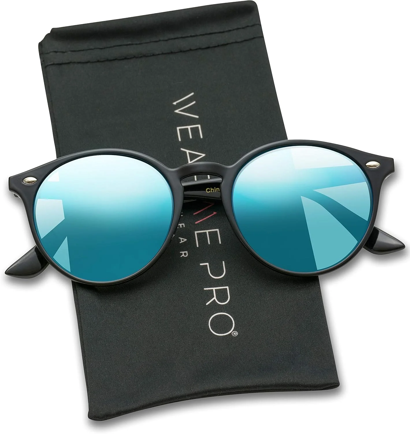 WearMe Pro - عینک آفتابی گرد کوچک کلاسیک رترو WearMe Pro - عینک آفتابی گرد کوچک کلاسیک رترو