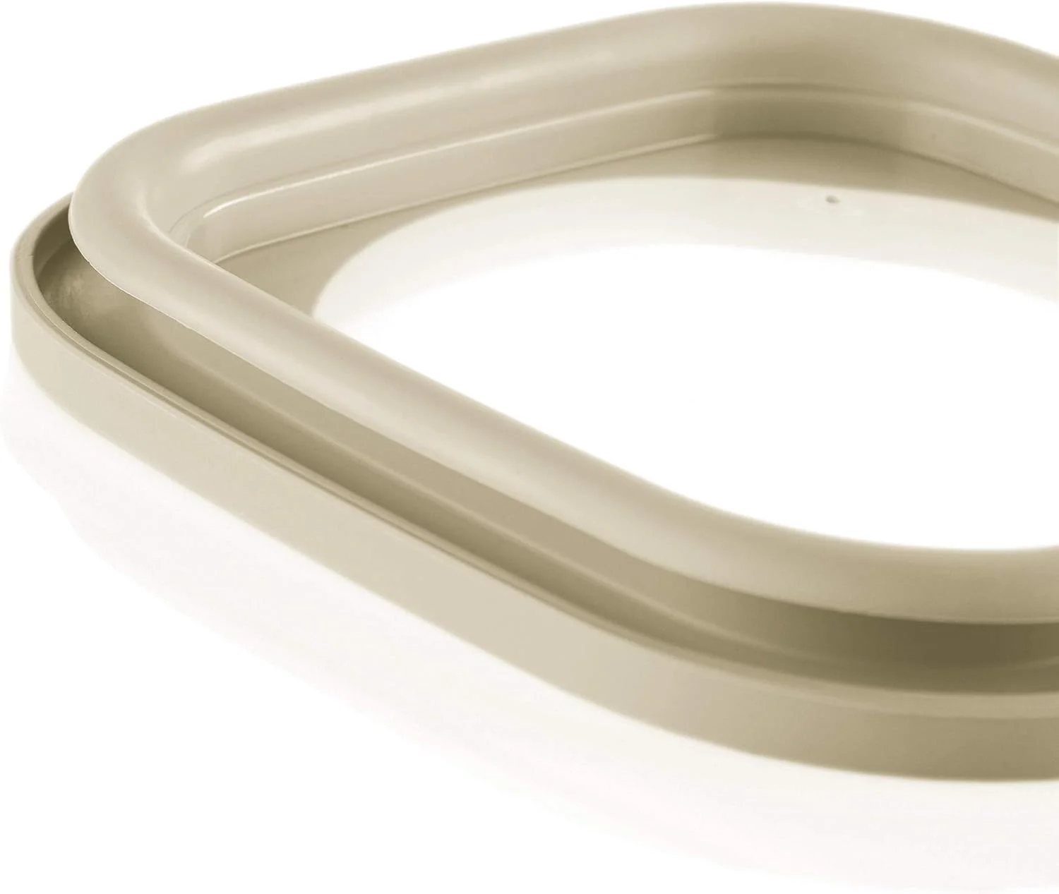 گوزینی - طراحی فعال آشپزخانه، قوطی های درب دار STORE&MORE مناسب یخچال/فریزر/مایکروویو، کوتاه (S) - رسی، 12.2 x 12.2 x h6.8 سانتی متر | 450 سی سی - 17070079