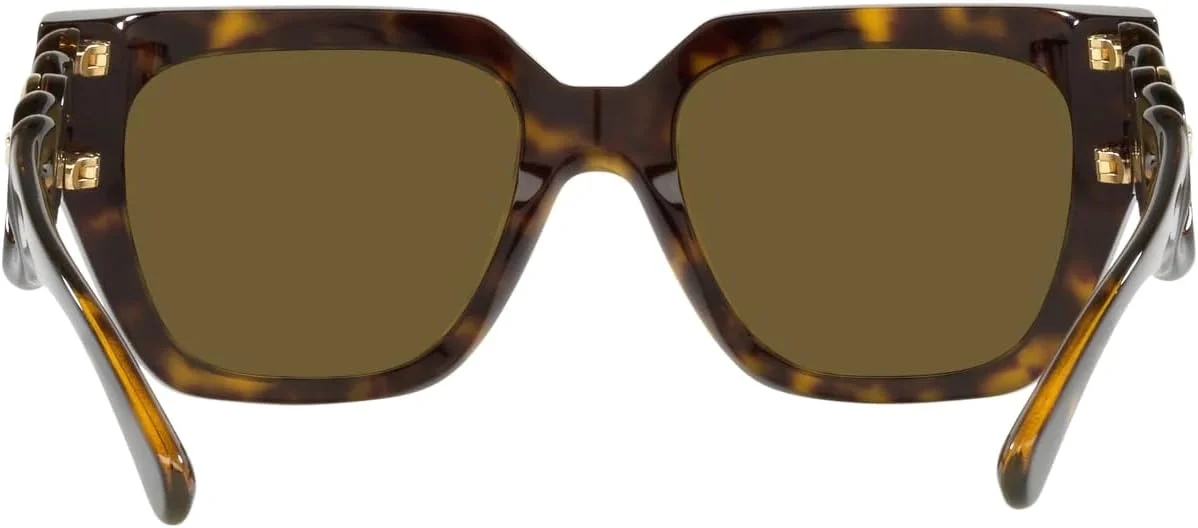 عینک آفتابی زنانه ورساچه VE 4409 رنگ هاوانای تیره/قهوه ای 53/19/140