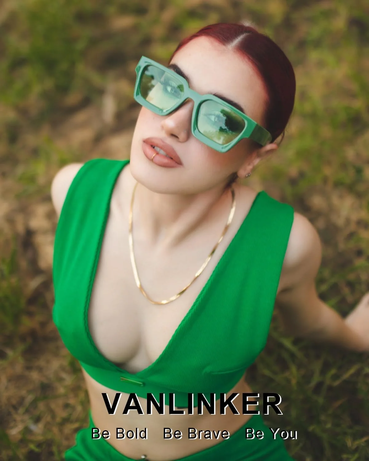 عینک آفتابی مربعی ضخیم VANLINKER مردانه زنانه، سایه های مستطیلی بزرگ یکپارچهسازی با سیستمعامل، محافظت UV400 مدل VL9731