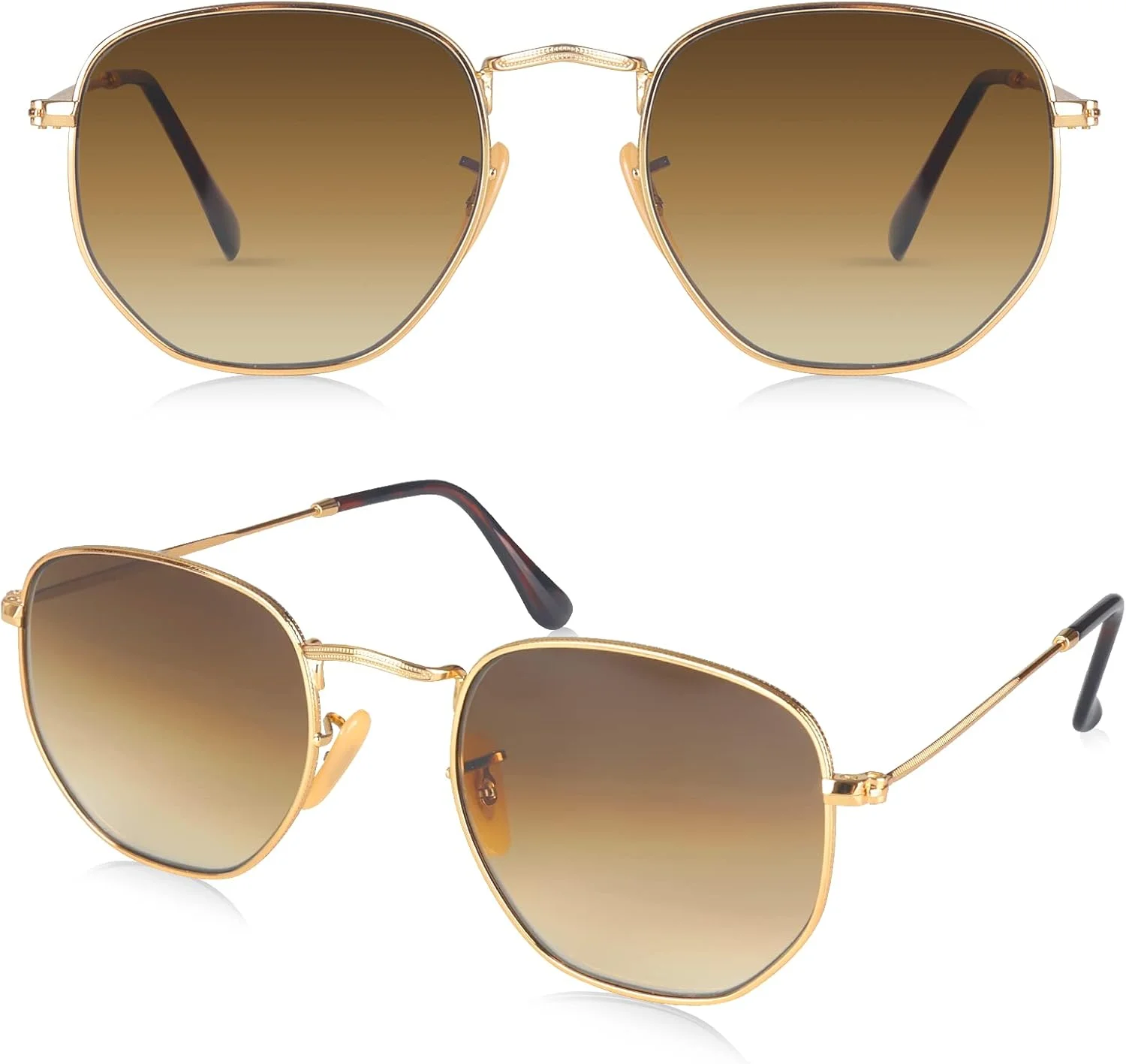 عینک آفتابی والنسول، فریم فلزی، لنز شیشه ای تخت شش ضلعی، محافظت UV400 برای رانندگی، ماهیگیری، پیاده روی، گلف، عینک آفتابی ورزشی در فضای باز برای مردان و زنان عینک آفتابی والنسول، فریم فلزی، لنز شیشه ای تخت شش ضلعی، محافظت UV400 برای رانندگی، ماهیگیری، پیاده روی، گلف، عینک آفتابی ورزشی در فضای باز برای مردان و زنان