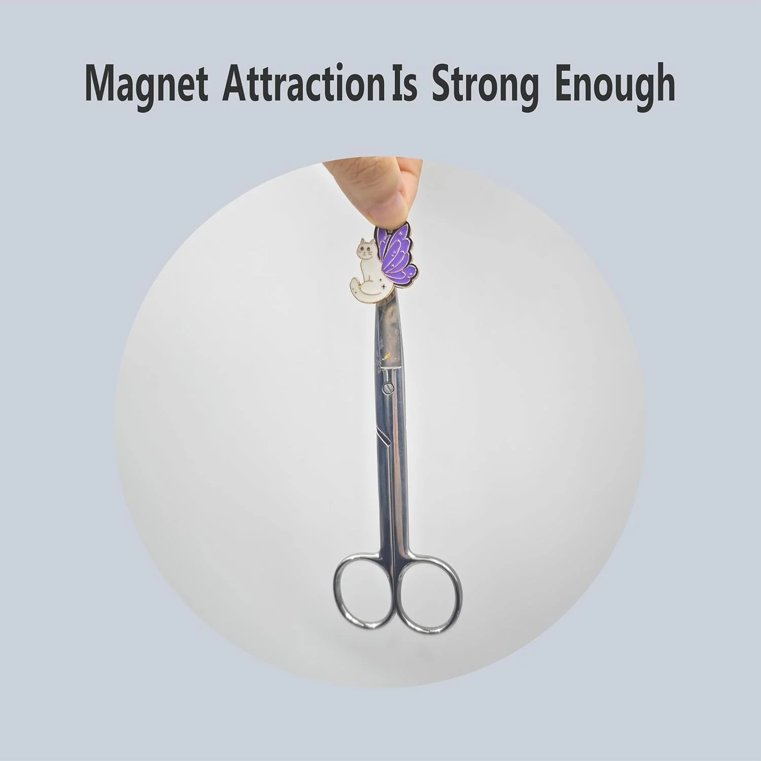 نگهدارنده سوزن کوک صلیبی Batcat Magneech، 3 عددی - آهنربا برای نگهداری ایمن سوزن، لوازم جانبی گلدوزی، سوزن های خود را ایمن نگه دارید