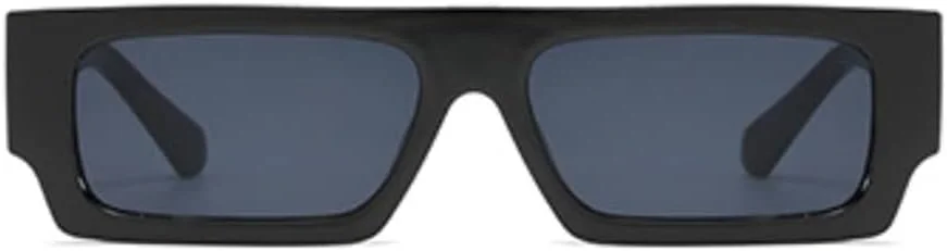 عینک آفتابی مستطیلی باریک مردانه TruFabV دهه 90