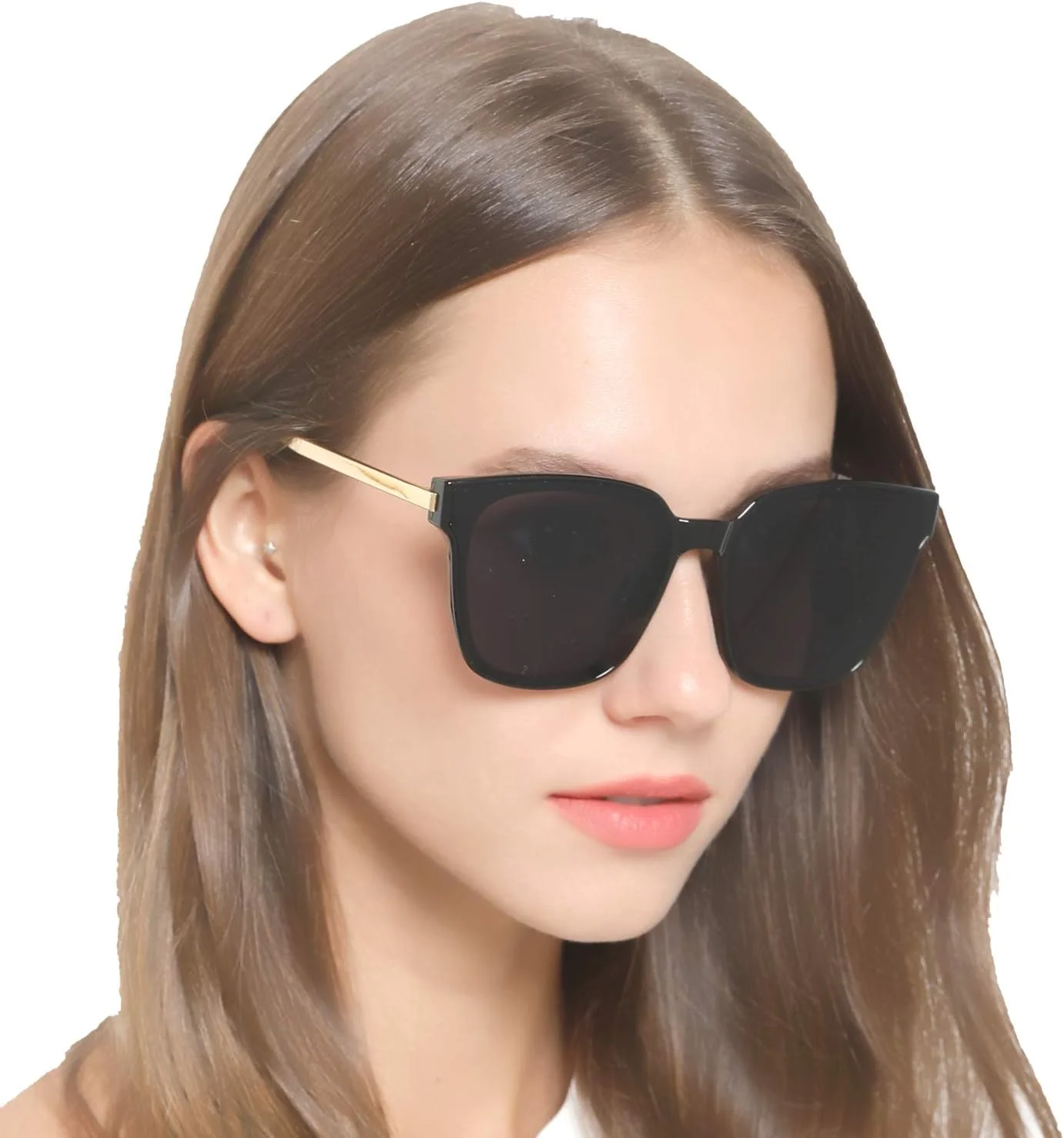 عینک آفتابی مربعی U.I STATION زنانه مردانه با لنز آینه ای بزرگ مدل U886 عینک آفتابی مربعی U.I STATION زنانه مردانه با لنز آینه ای بزرگ مدل U886