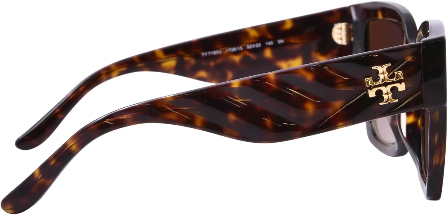 عینک آفتابی توری برچ TY 7180 U 172813 لاک پشتی تیره، لاک پشتی تیره، 52/20/140 عینک آفتابی توری برچ TY 7180 U 172813 لاک پشتی تیره، لاک پشتی تیره، 52/20/140