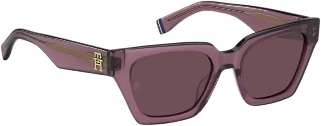 عینک آفتابی زنانه تامی هیلفیگر مدل TH 2101/S، بنفش یاسی، 3XL عینک آفتابی زنانه تامی هیلفیگر مدل TH 2101/S، بنفش یاسی، 3XL