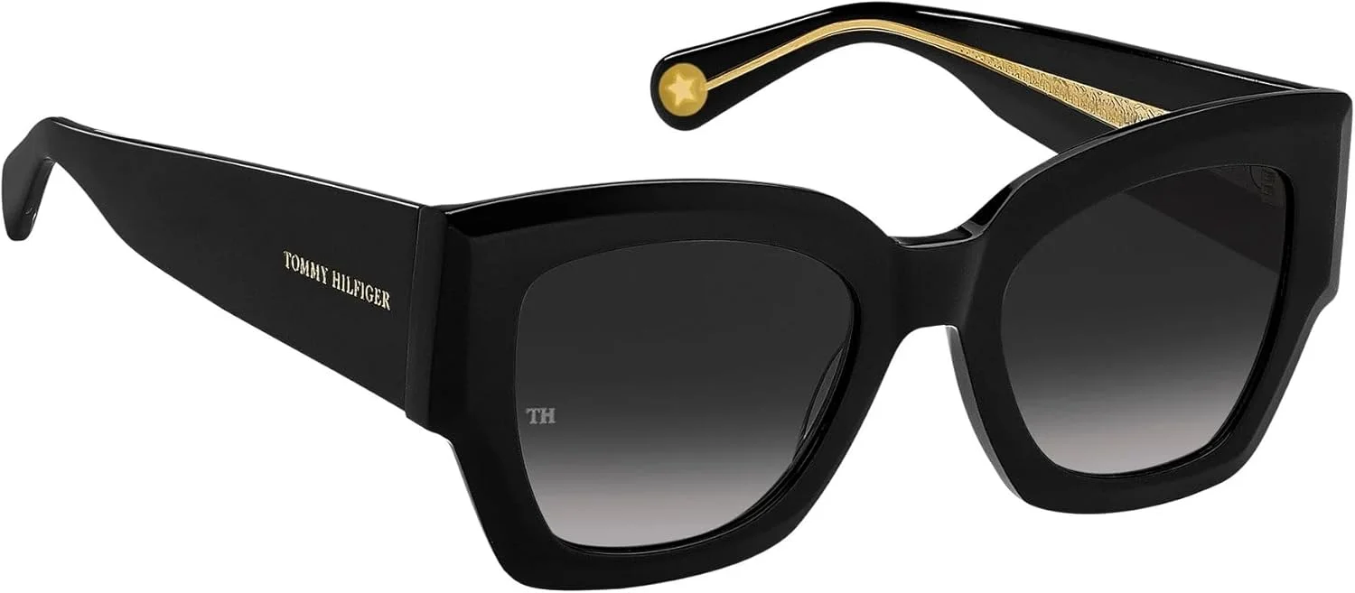 عینک آفتابی زنانه TOMMY HILFIGER مدل TH 1862/S، مشکی، 51