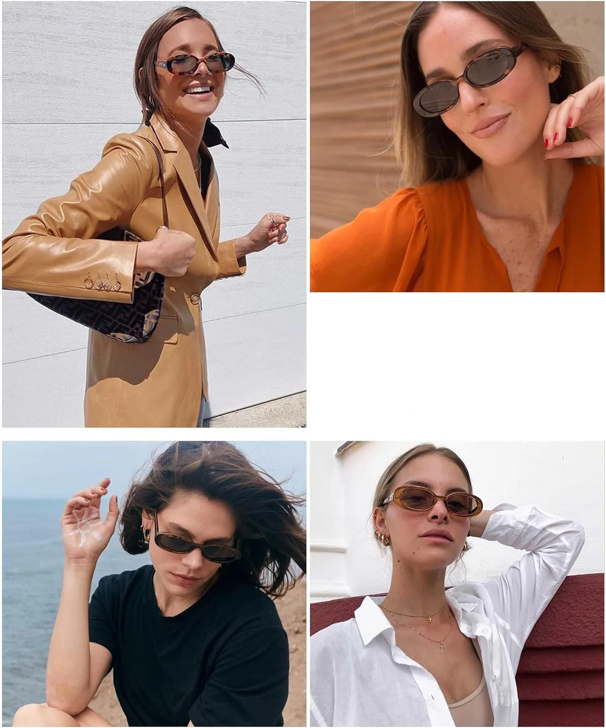 عینک آفتابی بیضی رترو پلاریزه Tazweeq، دو عددی، مناسب خانم ها و آقایان، سبک دهه 90، مدل چشم گربه ای عینک آفتابی بیضی رترو پلاریزه Tazweeq، دو عددی، مناسب خانم ها و آقایان، سبک دهه 90، مدل چشم گربه ای