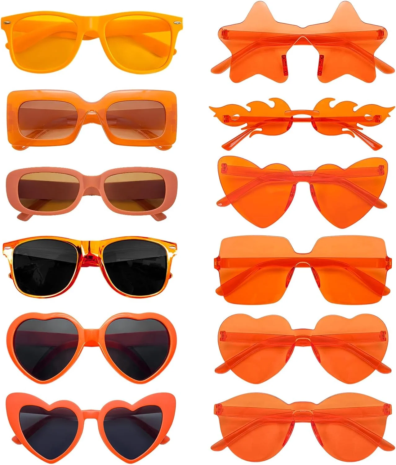 سانوولتیز 12 عینک آفتابی با استایل ترکیبی، کلاسیک، رترو، مناسب مهمانی، لوازم جانبی لباس، عینک عمده برای بزرگسالان زنانه و مردانه