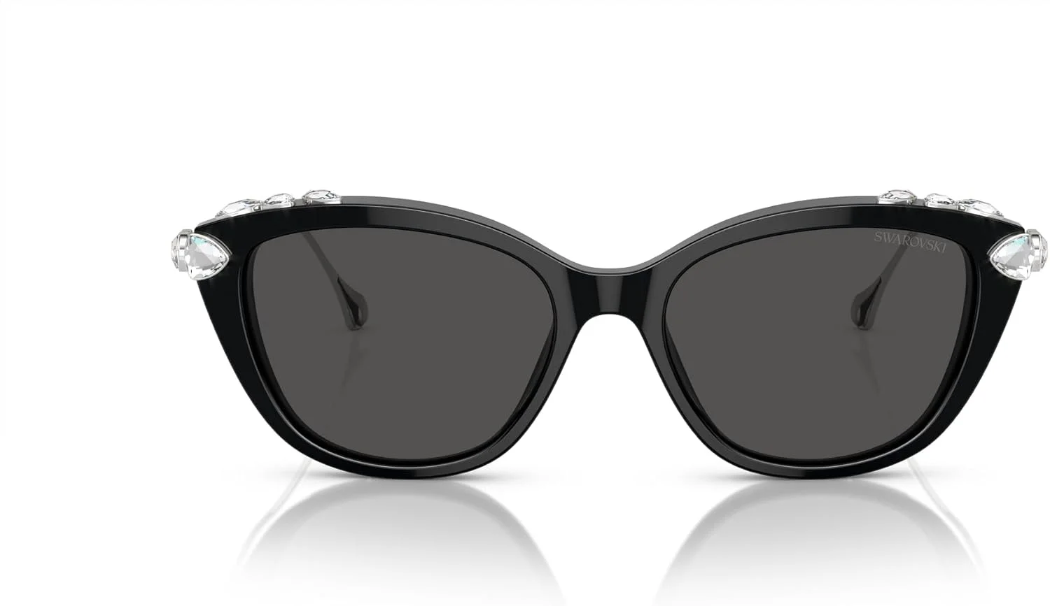 عینک آفتابی چشم گربه ای زنانه سواروسکی مدل Sk6010f مناسب بینی های کوچک