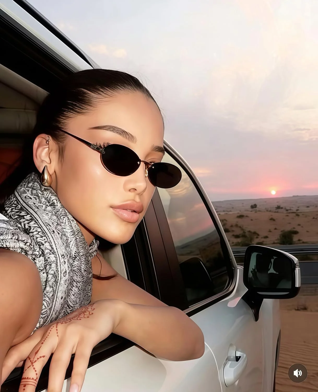 عینک آفتابی بیضی کوچک رترو زنانه مردانه، عینک آفتابی بدون فریم مد روز باریک Y2K عینک آفتابی بیضی کوچک رترو زنانه مردانه، عینک آفتابی بدون فریم مد روز باریک Y2K