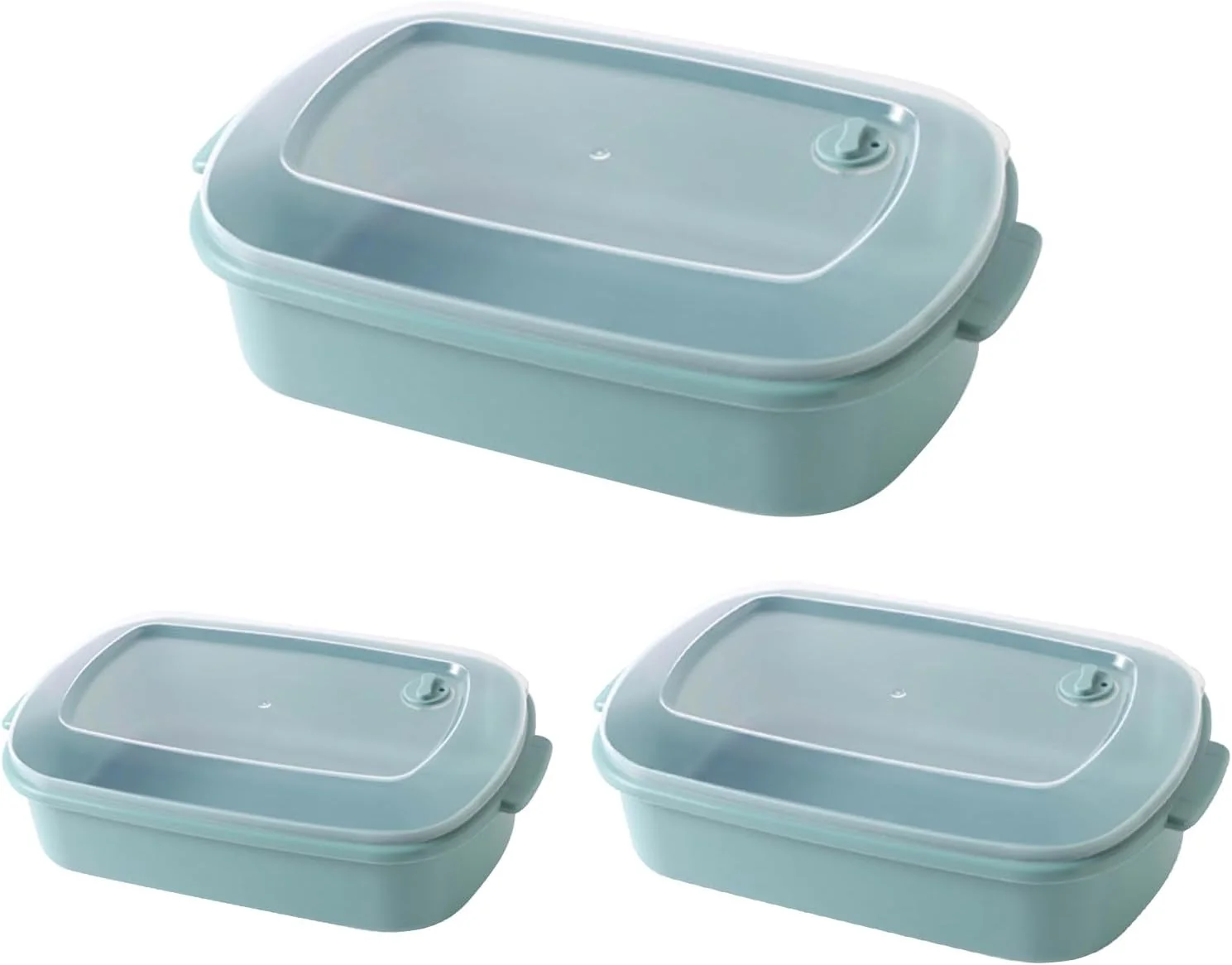 ظروف غذا | جعبه دربسته و ایمن برای مایکروویو | ست نگهداری و سازماندهی فریزر | برای میوه، سالاد، غذای باقیمانده، مواد غذایی خشک، خانه، آشپزخانه، یخچال، انبار، پیک نیک، پخت و پز