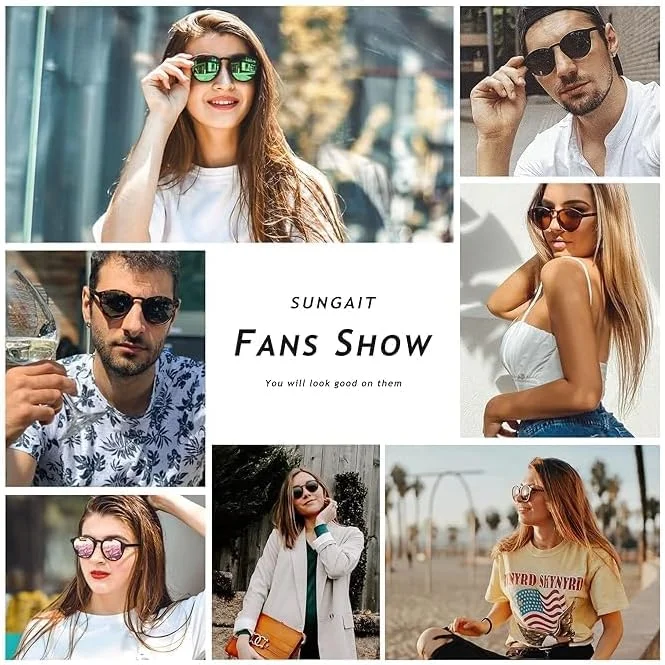 عینک آفتابی زنانه سانگیت مدل کلاسیک گرد پلاریزه، سبک رترو UV400 مدل SGT166 عینک آفتابی زنانه سانگیت مدل کلاسیک گرد پلاریزه، سبک رترو UV400 مدل SGT166