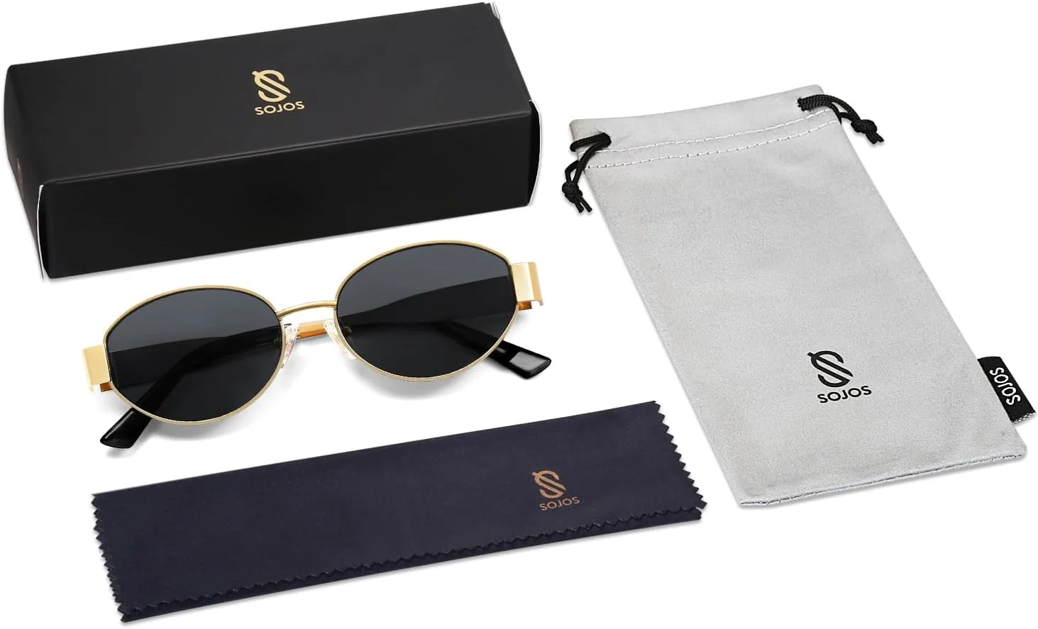 عینک آفتابی بیضی رترو SOJOS زنانه مردانه، عینک های آفتابی شیک، سایه های کلاسیک با محافظت UV400 مدل SJ1217 عینک آفتابی بیضی رترو SOJOS زنانه مردانه، عینک های آفتابی شیک، سایه های کلاسیک با محافظت UV400 مدل SJ1217