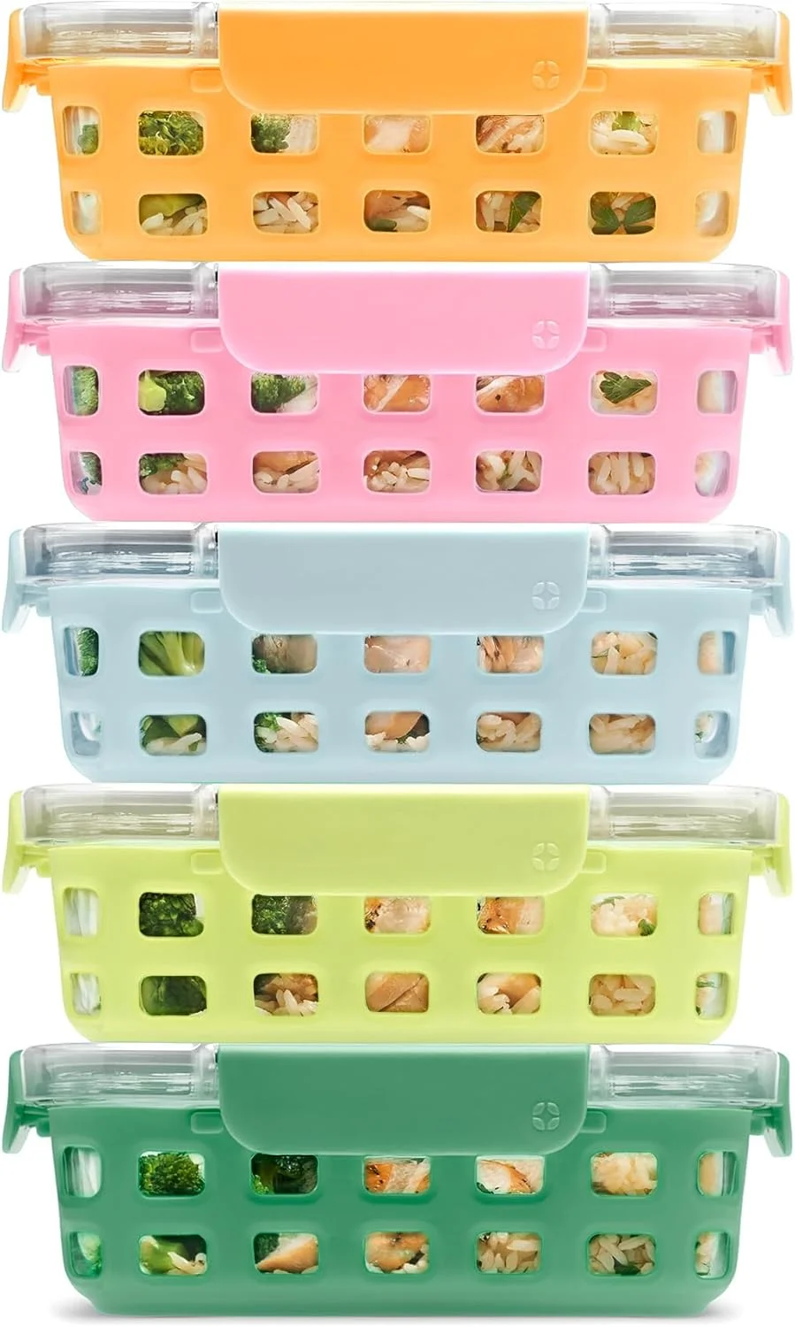 ظروف آماده سازی غذا Ello Duraglass، ست ظروف شیشه ای نگهداری غذا