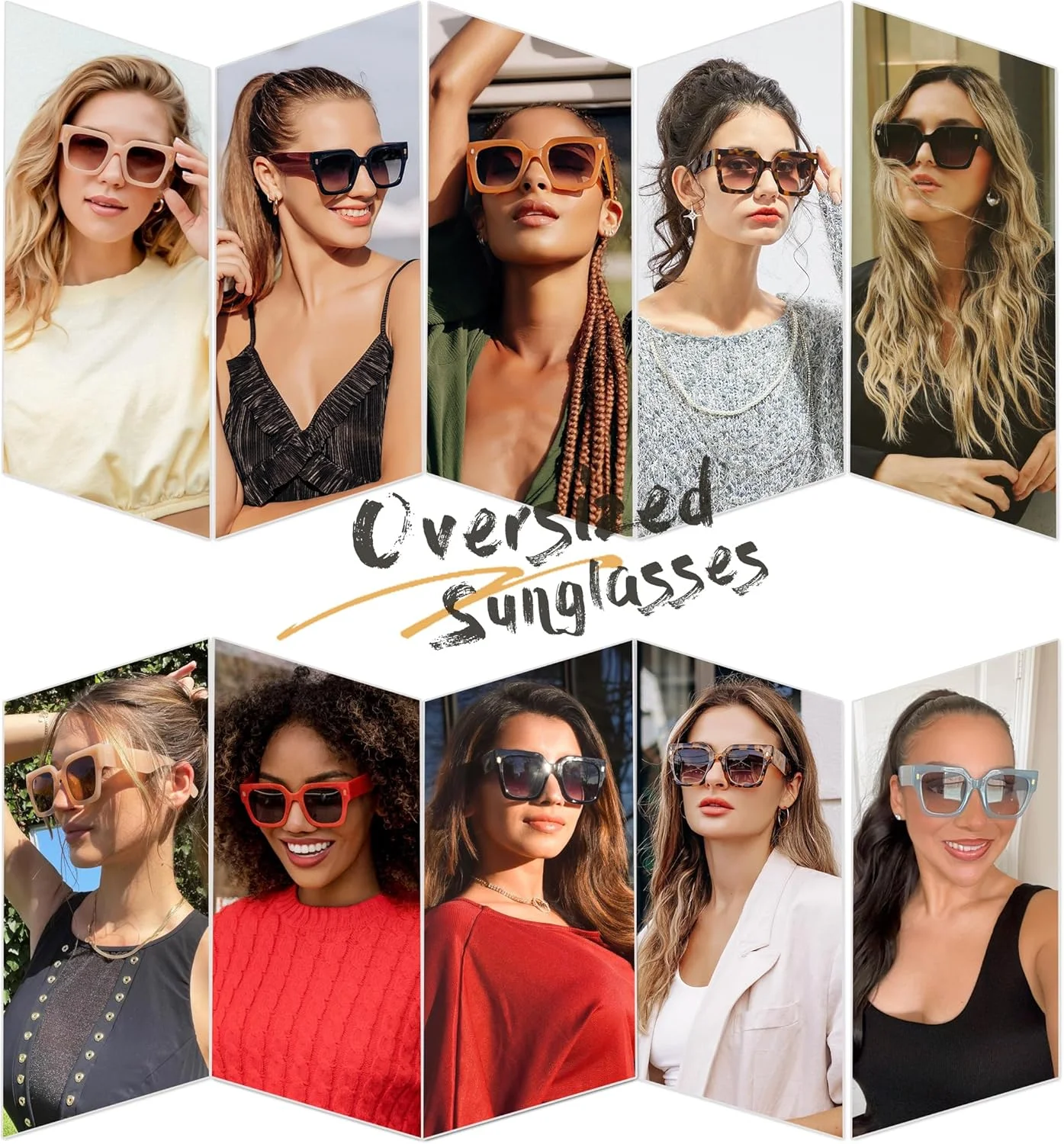 عینک آفتابی زنانه SOJOS مدل دانا