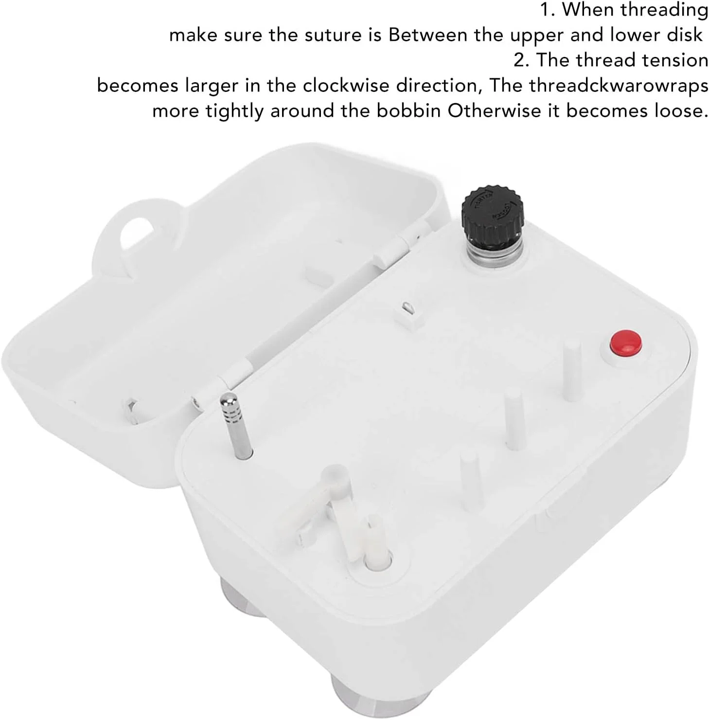 Bobbin Winder For Sewing Machines, Automatic Bobbin Winder For Sewing Machine Electric Bobbin Winding,Portable White Household Industrial Bobbin Winder Bobbin Winder For Sewing Machines, Automatic Bobbin Winder For Sewing Machine Electric Bobbin Winding,Portable White Household Industrial Bobbin Winder