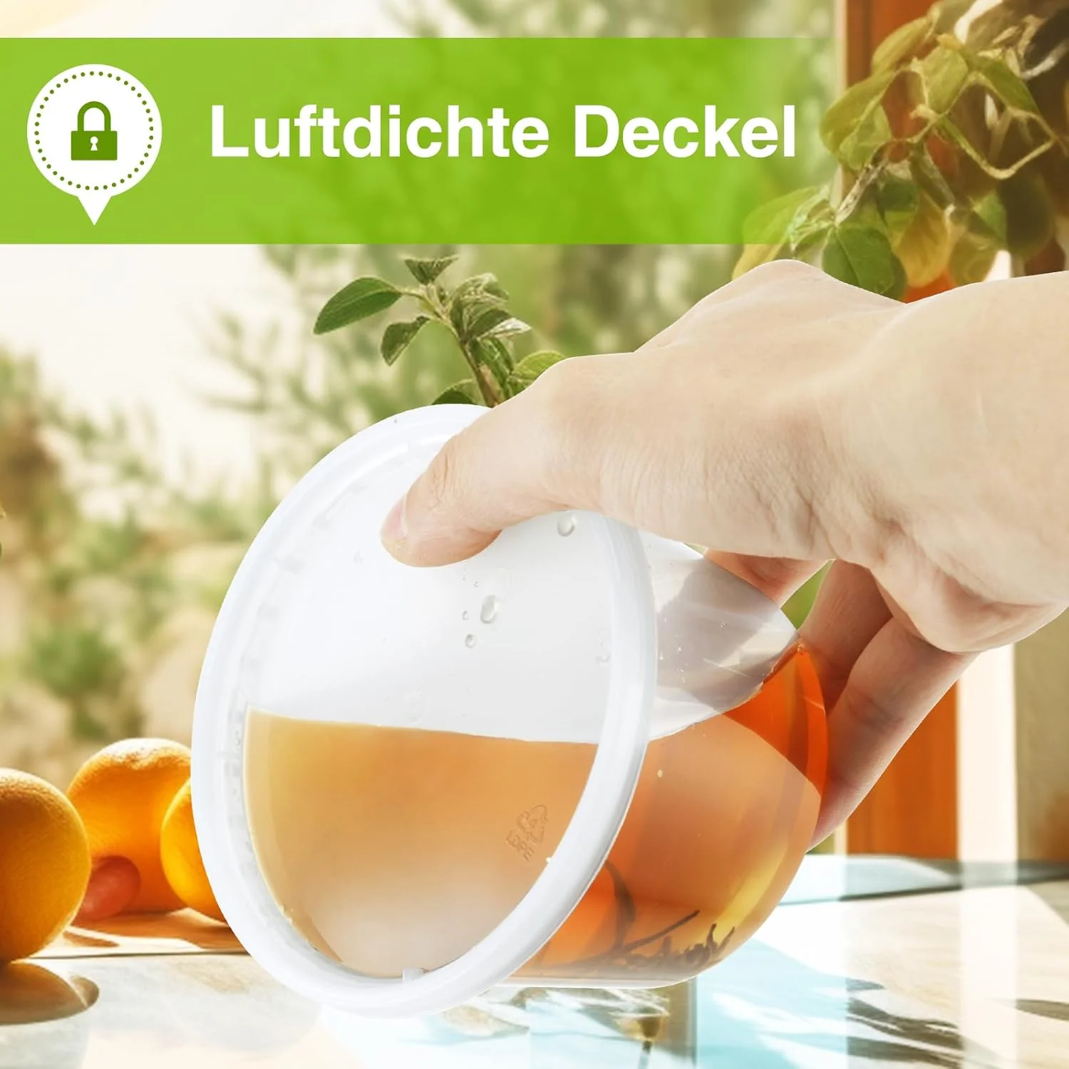 Eupako بسته 50 عددی ظروف دلی با درب [مجموعه ترکیبی 470 و 940 میلی لیتری] - جعبه های آماده سازی غذا، جعبه های نگهداری پلاستیکی ایمن برای مایکروویو و فریزر، بدون درز و ضد نشت برای جعبه های ناهار و غذای بیرون بر