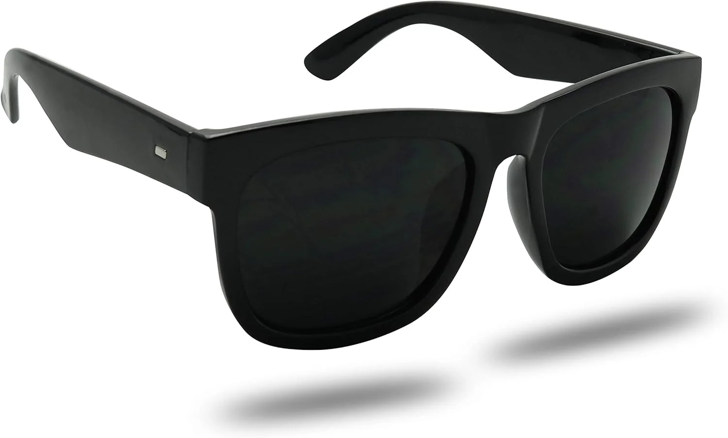 عینک آفتابی سایه ویو با لنز مشکی فوق تیره، مدل مربعی تخت بزرگ، مناسب میگرن، عینک رترو عینک آفتابی سایه ویو با لنز مشکی فوق تیره، مدل مربعی تخت بزرگ، مناسب میگرن، عینک رترو