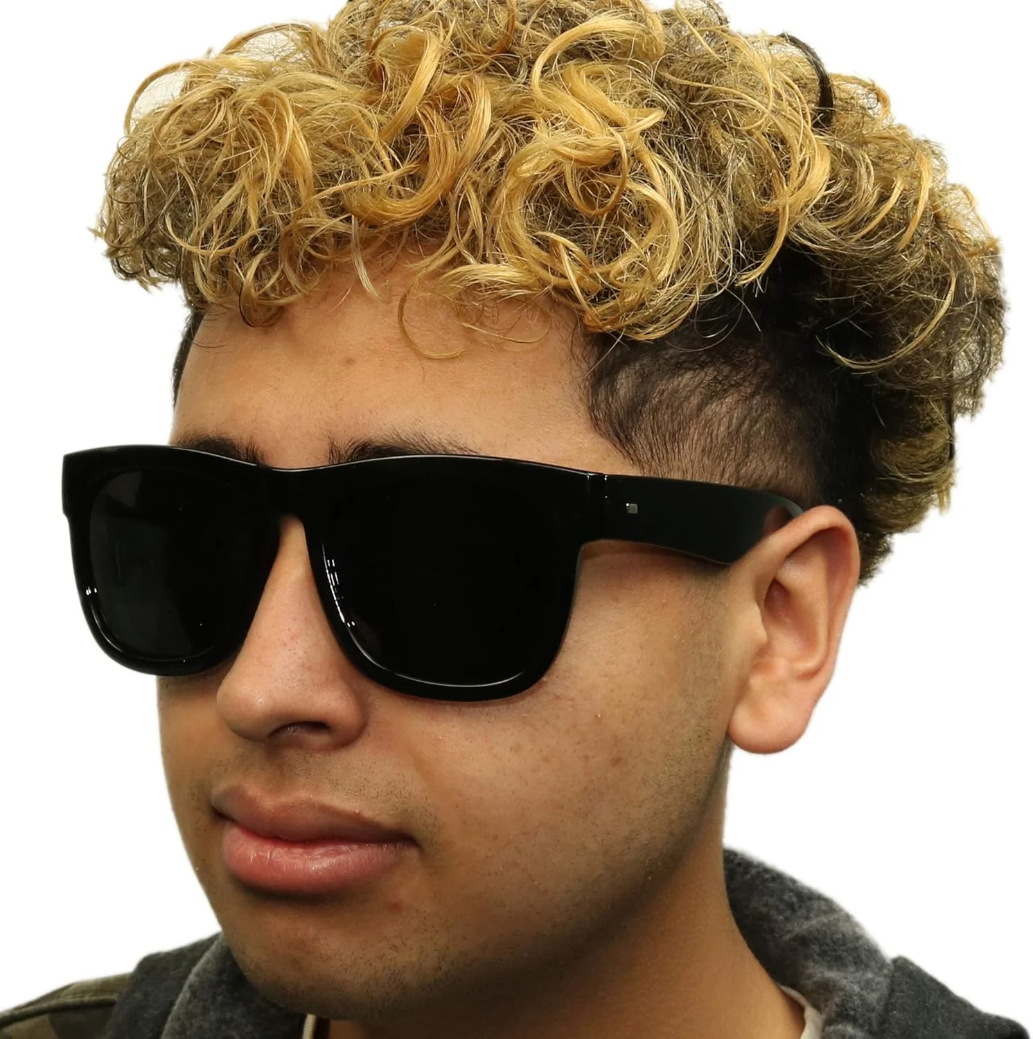 عینک آفتابی سایه ویو با لنز مشکی فوق تیره، مدل مربعی تخت بزرگ، مناسب میگرن، عینک رترو عینک آفتابی سایه ویو با لنز مشکی فوق تیره، مدل مربعی تخت بزرگ، مناسب میگرن، عینک رترو