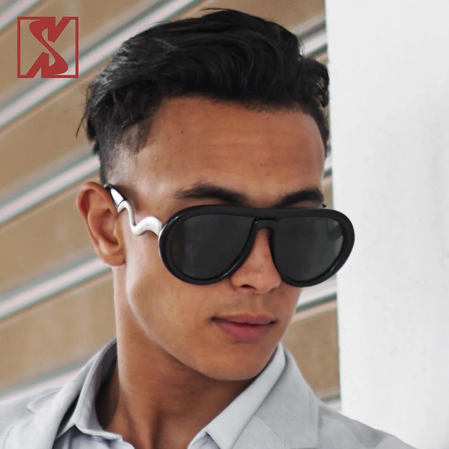 عینک آفتابی خلبانی پلاریزه بزرگ و مد روز برای زنان و مردان، فریم بیضی تخت رترو، عینک فلزی منحنی طراح عینک آفتابی خلبانی پلاریزه بزرگ و مد روز برای زنان و مردان، فریم بیضی تخت رترو، عینک فلزی منحنی طراح