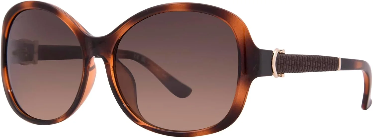 عینک آفتابی زنانه سالواتوره فراگامو مدل SF744SLA 214 59 با عدسی قهوه ای گرادیان