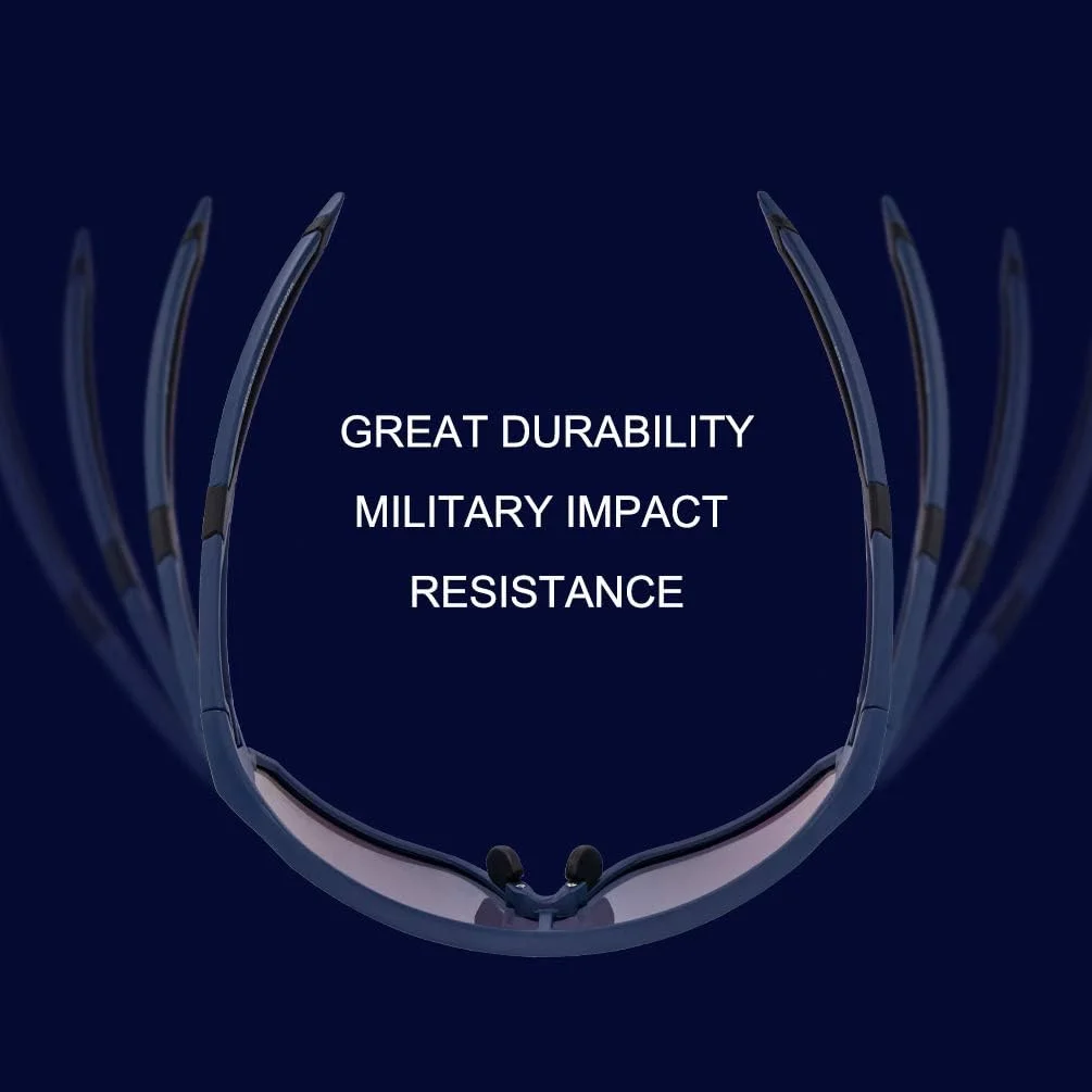 عینک آفتابی پلاریزه ROCKBROS با محافظت UV مناسب دوچرخه سواری برای خانم ها و آقایان