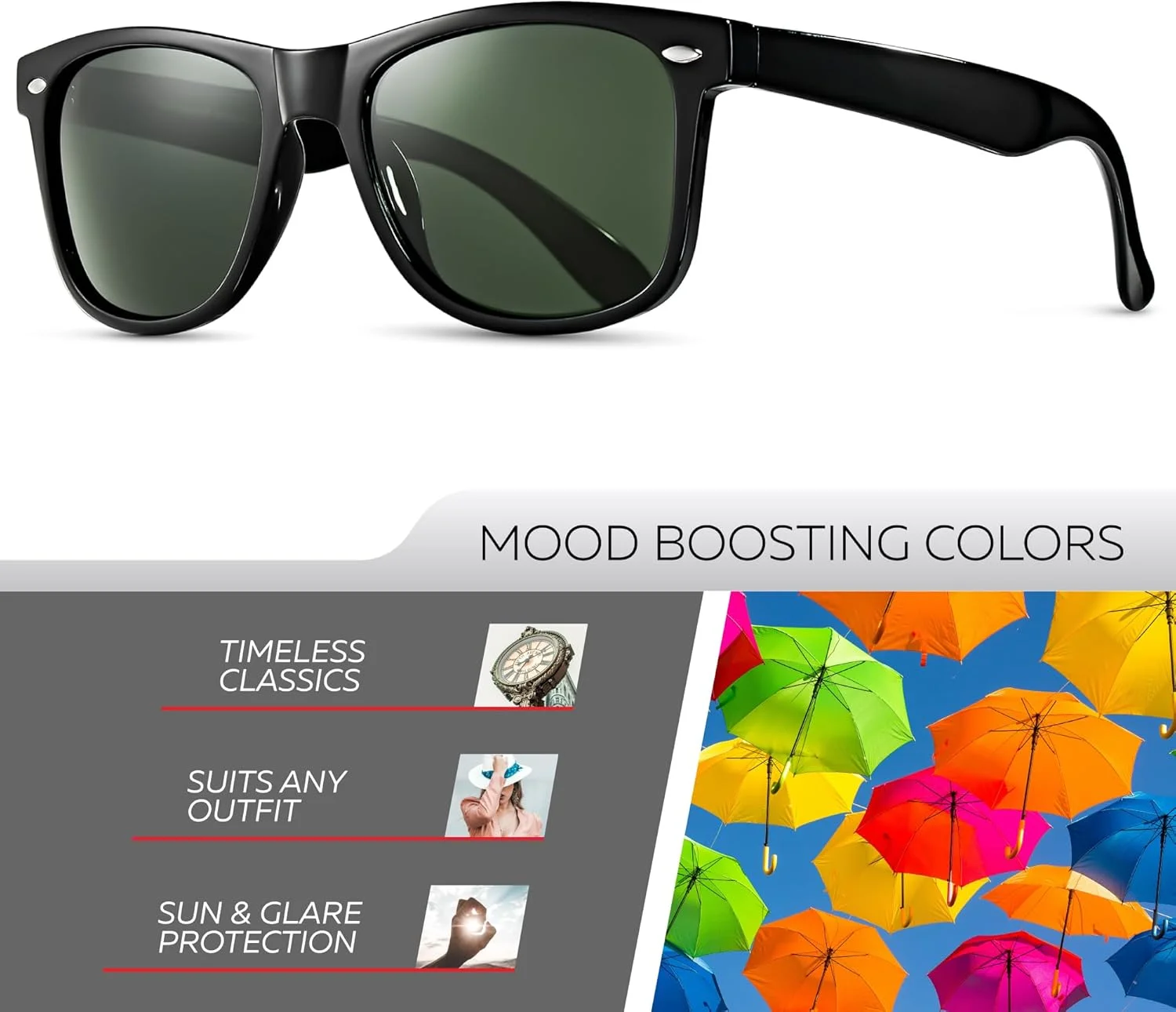 عینک آفتابی زنانه و مردانه رترو ریویند